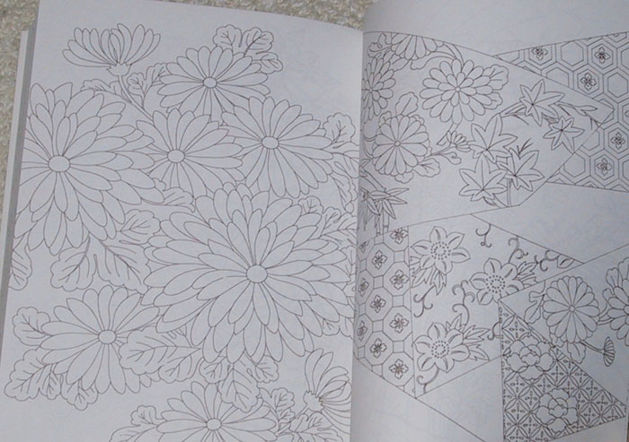 Japanese Textile Book Hand Embroidery Patterns I (1)  