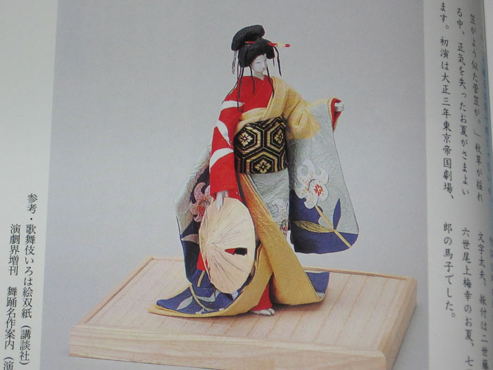 Japanese Washi Kimono Ningyo   Paper Doll Book 5  